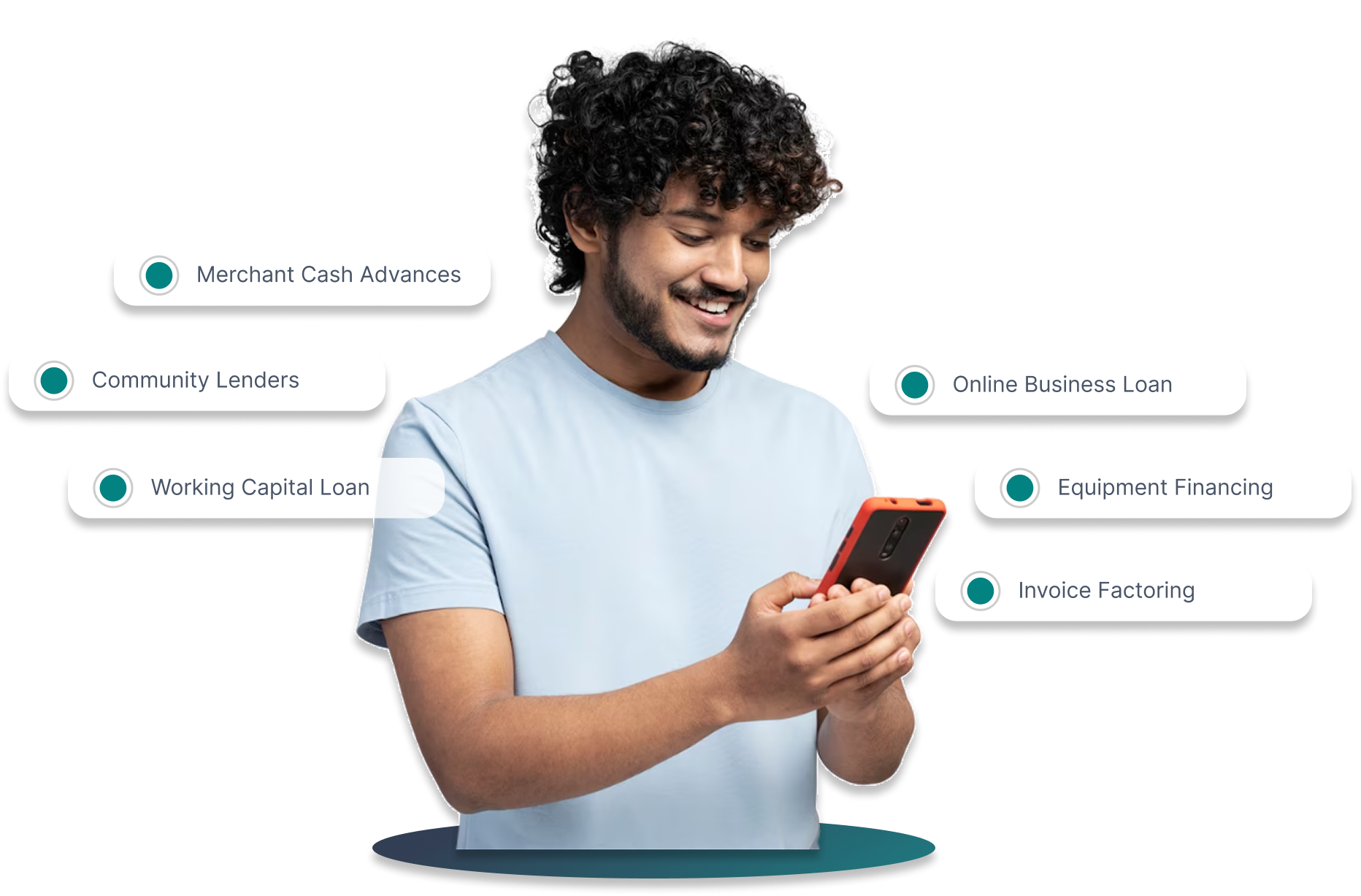 Business support illustration